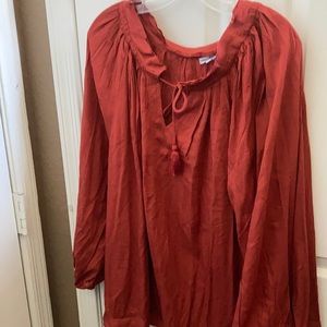 FINAL MARKDOWN Crosstree lane peasant blouse xl